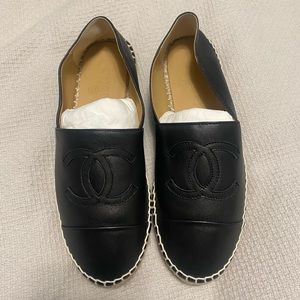 Chanel Lambskin Espadrilles